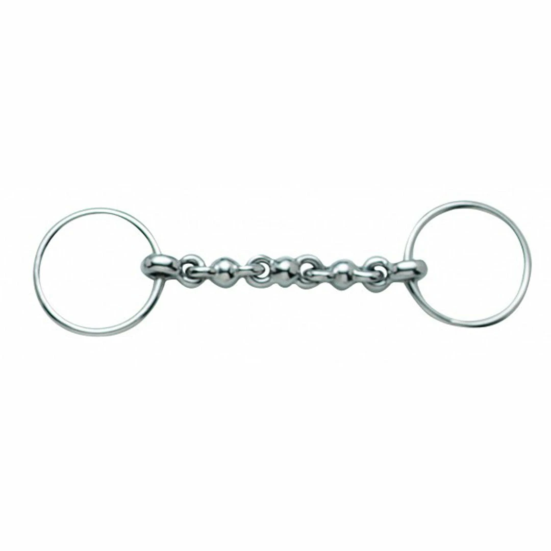 English Riding Supply Centaur Stainless Steel Waterford Loose Ring 3 English Riding Supply Centaur Stainless Steel Waterford Loose Ring