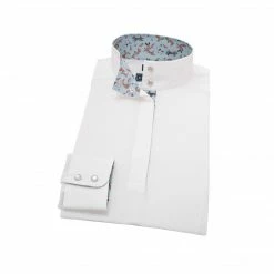 Essex Classics Ladies Danny & Ron's Rescue "Hot Diggity Dog" Talent Yarn Straight Collar Show Shirt