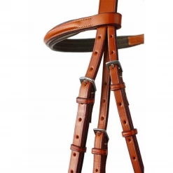 English Bridles Edgewood 5/8" Fancy Raised Padded Bridle 6 English Bridles Edgewood 5/8