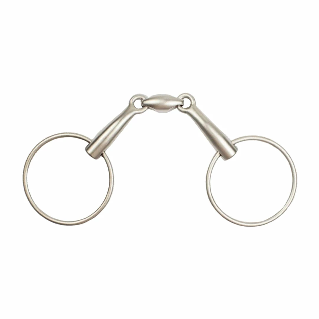 Equiline Lorenzini Titanium Loose Ring Snaffle Bit Saddle Pads & Fittings 3 Equiline Lorenzini Titanium Loose Ring Snaffle Bit Saddle Pads & Fittings