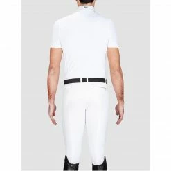 Equiline Men's Vick Short Sleeve Show Shirt