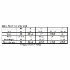 Show Shirts Essex Classics Ladies "Horses" Talent Yarn Straight Collar Long Sleeve Show Shirt 11 Show Shirts Essex Classics Ladies