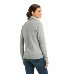 Ariat Women's Team Logo Full Zip Sweatshirt-Sale