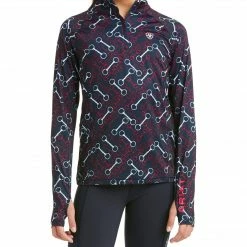 Ariat Youth Lowell 2.0 1/4 Zip Baselayer Print-Sale