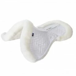 Saddle Pads & Fittings Fleeceworks Sheepskin PJ Wither Relief Halfpad