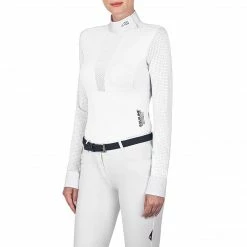 Equiline CharmianC Women's Perforated Show Shirt