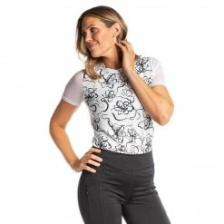 Shirts & Tops Hannah Childs Women's Shannon Short Sleeve Mesh Tee