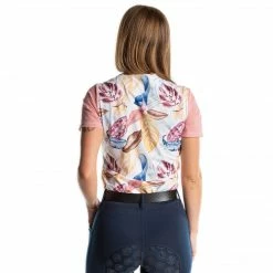 Shirts & Tops Hannah Childs Women's Shannon Short Sleeve Mesh Tee