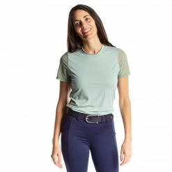 Shirts & Tops Hannah Childs Women's Shannon Short Sleeve Mesh Tee