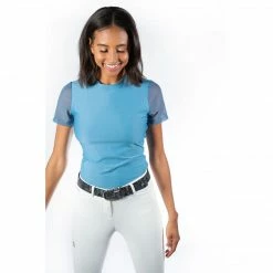 Shirts & Tops Hannah Childs Women's Shannon Short Sleeve Mesh Tee