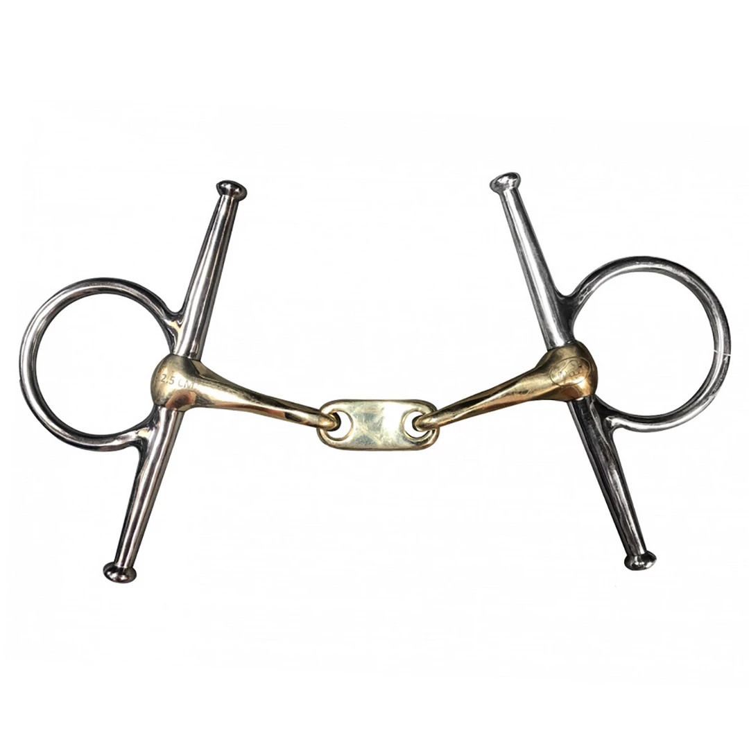 French Equestrian Horse Bits Jump' In Twisted Flat Link Full Cheek Bit 3 French Equestrian Horse Bits Jump' In Twisted Flat Link Full Cheek Bit