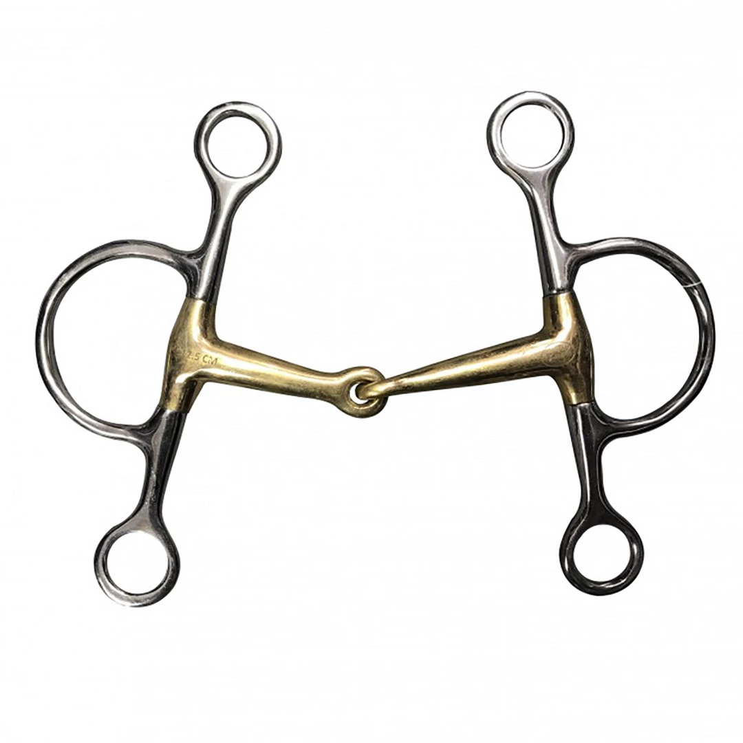 French Equestrian Jump' In Single Jointed Elevator Bit 3 French Equestrian Jump' In Single Jointed Elevator Bit