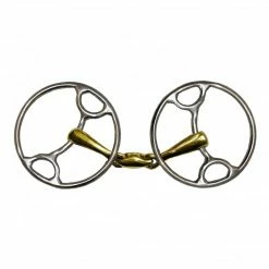 French Equestrian Jump'in French Link Swivel Bit