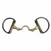 French Equestrian Jump'in High Port Jointed Eggbutt Bit 2 French Equestrian Jump'in High Port Jointed Eggbutt Bit