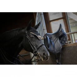 French Equestrian English Bridles Jump'in Patent Double Bridle - Week Collection