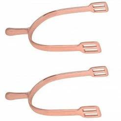 Jacks Mfg Rose Gold English Spurs