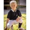 French Equestrian Jump'in Boy's Short Sleeve Gaston Competition Polo Shirt