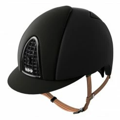 KEP Italia Helmets KEP Cromo Matt Helmet With Beige Harness