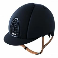 KEP Italia Helmets KEP Cromo Matt Helmet With Beige Harness