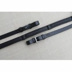 Red Barn By KL Select Calf Lined Dressage Reins