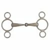 English Riding Supply Centaur Stainless Steel 2-Ring Elevator Gag Bit Horse Bits