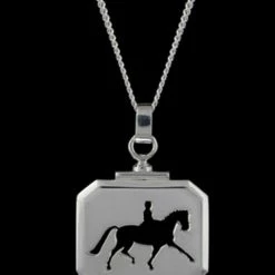 Designs By Loriece Loriece Equestrian Dressage Extended Trot Necklace
