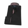 Essex Classics Men’s “Dusk” Black Show Shirt - Halo Stripe Show Shirts 1 Essex Classics Men’s “Dusk” Black Show Shirt - Halo Stripe Show Shirts
