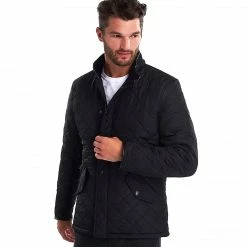 Equestrian Outerwear Barbour Men's Powell Quilted Jacket