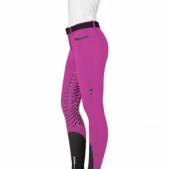 Equiline ColeenF Women's B-Move Full Seat High Waisted Breeches 8 Equiline ColeenF Women's B-Move Full Seat High Waisted Breeches