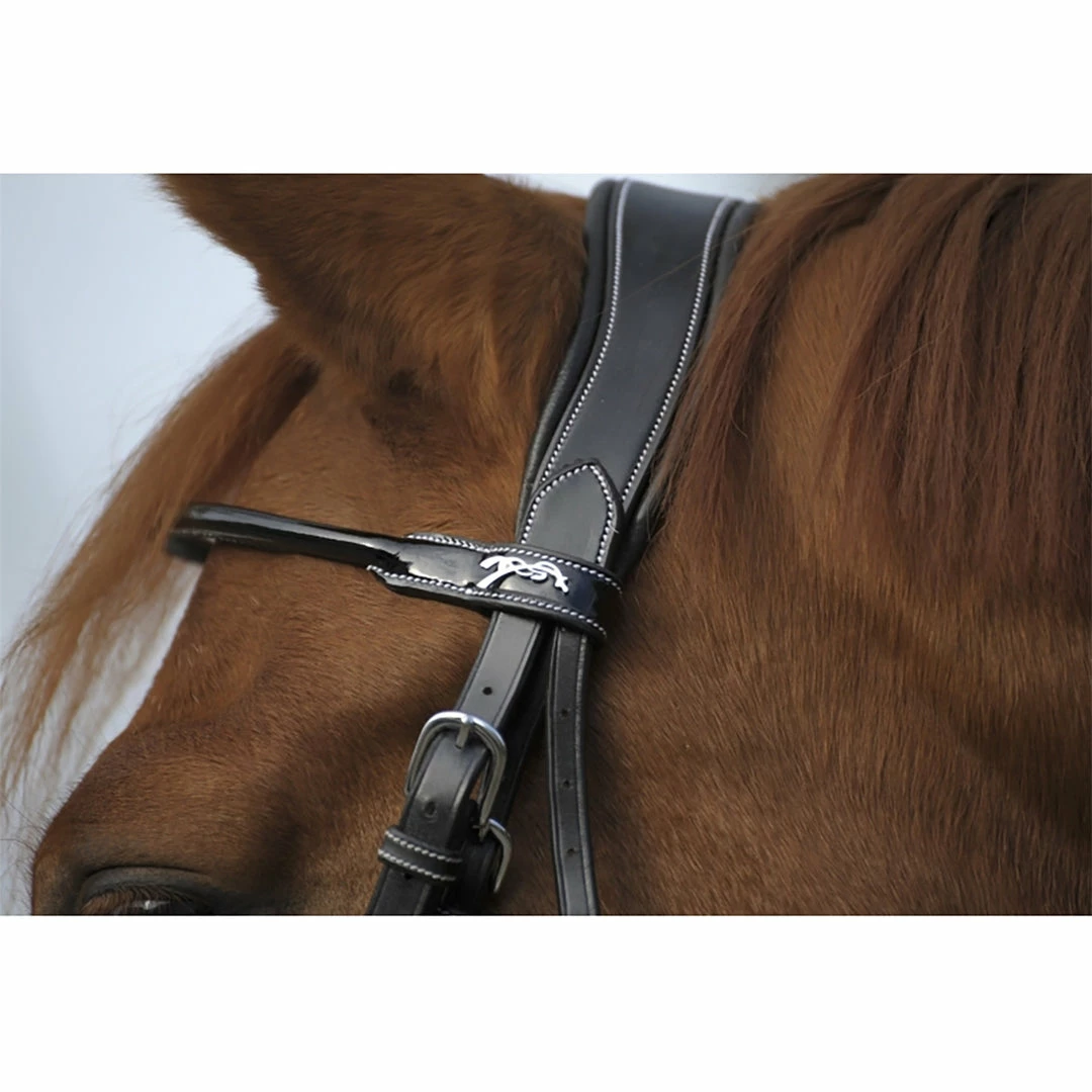 French Equestrian English Bridles Penelope Point Sellier Bridle 5 French Equestrian English Bridles Penelope Point Sellier Bridle
