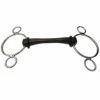 M.G.S. Horse Bits Poponcini Harmony 3-Ring Bit 1 M.G.S. Horse Bits Poponcini Harmony 3-Ring Bit
