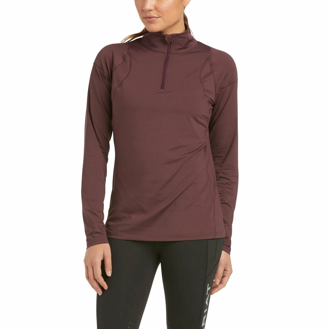 Ariat Women's Auburn 1/4 Zip Long Sleeve Baselayer-Sale 3 Ariat Women's Auburn 1/4 Zip Long Sleeve Baselayer-Sale