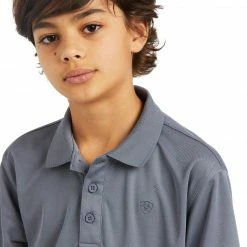 Children's Tops Ariat Boy's Tek Polo