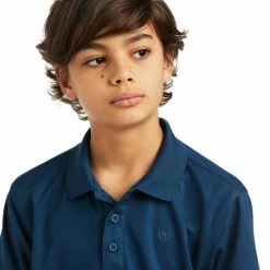 Children's Tops Ariat Boy's Tek Polo