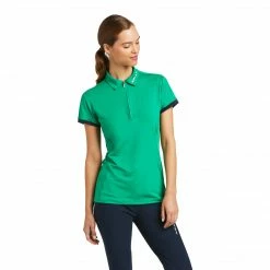 Shirts & Tops Ariat Women's Bandera 1/4 Zip Short Sleeve Polo Shirt