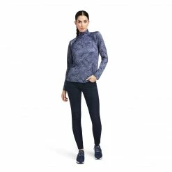 Baselayers Ariat Women's Sunstopper 2.0 1/4 Zip Baselayer Long Sleeve