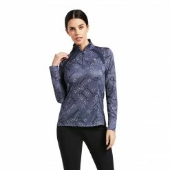 Baselayers Ariat Women's Sunstopper 2.0 1/4 Zip Baselayer Long Sleeve