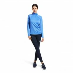 Baselayers Ariat Women's Sunstopper 2.0 1/4 Zip Baselayer Long Sleeve