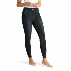 Ariat Women's Halo Denim Knee Patch Breech Breeches