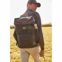 Barbour Essential Wax Backpack Equestrian Outerwear 20 Barbour Essential Wax Backpack Equestrian Outerwear