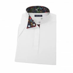 Essex Classics Girls Danny & Ron's Rescue Wrap Collar Short Sleeve Show Shirt