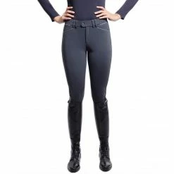 Samshield Women's Mathilde Satin Knee Patch Breeches