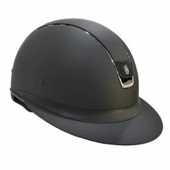 Samshield Custom Miss Shield Matte Black Chrome Black Blazon Crystal Helmet