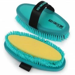 Shires Equestrian Products Grooming EZI-GROOM Grip Body Wash Brush