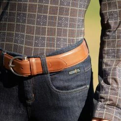 Kerrits Women's Stretch Denim Knee Patch Breech 20 Kerrits Women's Stretch Denim Knee Patch Breech