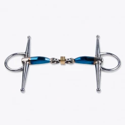 Equine Industries Trust Sweet Iron Full Cheek Brass Ring Horse Bits