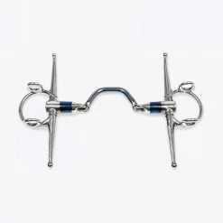 Equine Industries Horse Bits Trust Sweet Iron Wideport Segundo Full Cheek Gag