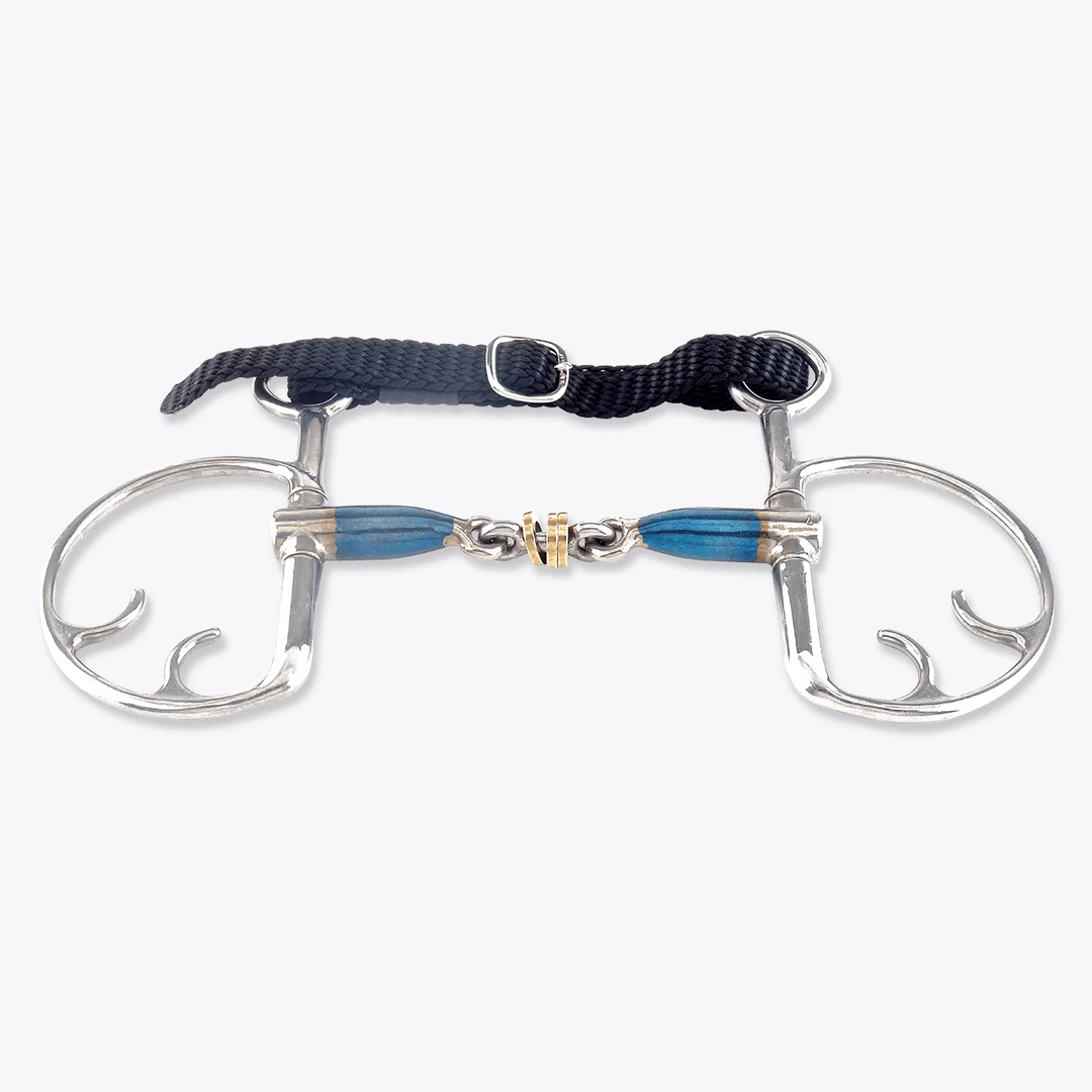 Equine Industries Horse Bits Trust Sweet Iron Kimblehook Brass Ring 3 Equine Industries Horse Bits Trust Sweet Iron Kimblehook Brass Ring