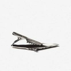 Equestrian Accessories Wild Attire Inc. Love Your Neigh-bor Antiquated Silver Metal Tie Bar