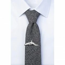 Equestrian Accessories Wild Attire Inc. Love Your Neigh-bor Antiquated Silver Metal Tie Bar